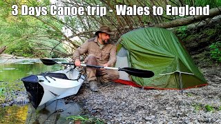 Paddling from Wales to England in a folding Kayak [upl. by Kciredec]