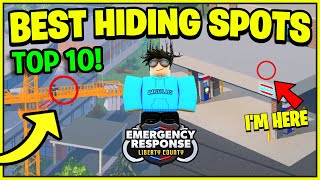 10 Best Hiding Spots In ERLC Liberty County [upl. by Aihtekal]