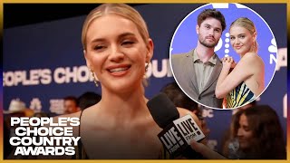 Kelsea Ballerini Opens Up About Her “Beautiful” Relationship w Boyfriend Chase Stokes  2024 PCCAs [upl. by Kannry643]