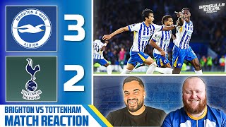 Brighton Escape ‘Rut’ After Spurs Crumble At The Amex  Brighton 32 Tottenham  MATCH REACTION [upl. by Atilrahc]