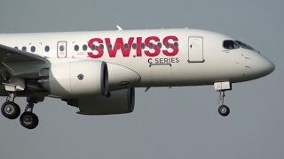 Swiss CS100 First Landing in Zurich [upl. by Merdith313]