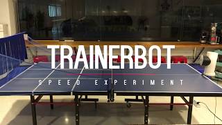 Trainerbot Perform Fast Speed Experiment At 06 Second Interval Early Prototype [upl. by Arej]