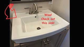 My review of KOHLER K235810 Archer Pedestal Bathroom Sink Basin with SingleHole Faucet Drilling [upl. by Emmaline50]