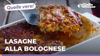 LASAGNE ALLA BOLOGNESE  Ricetta originale al 100 [upl. by Kazmirci]