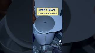 Get this humidifier on the TikTok shop genianibrand humidfier night routine sleep [upl. by Ajar]