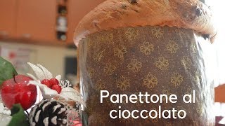 Panettone al cioccolato  bimby tm5 [upl. by Xylina]