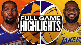 SUNS at LAKERS  FULL GAME HIGHLIGHTS  October 25 2024 [upl. by Amlez]