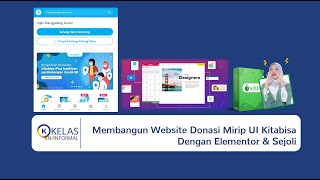 Membuat Website Donasi Mirip Tampilan  UI  Kitabisa dengan Elementor dan Plugin SejoliWordPress [upl. by Nnairol]