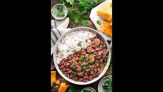 New Orleans Red Beans and Rice Recipe [upl. by Javier]