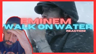 It made me feel  Eminem  Walk on Water ft Beyonce  Music Video  FIRST TIME REACTION [upl. by Baiss887]