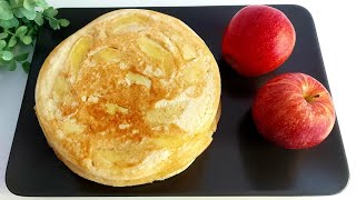 Fluffige Apfelpfannkuchen 🍎 Omas Rezept [upl. by Rimola]