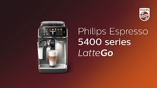 Philips LatteGo 5400 EP5447 Full Automatic Espresso Coffee Machine [upl. by Owades541]