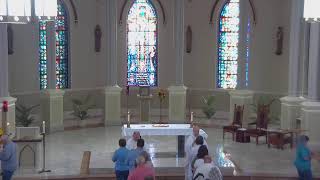 September 30 2024 at 800 am Catholic Mass from Our Lady of Peace in Vacherie LA [upl. by Anoyek108]