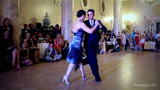 Barbara Carpino amp Claudio Forte Italy 3 Moscow Tango Holidays 2018 [upl. by Medardas]