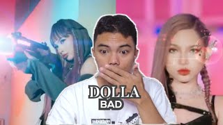 DOLLA quotBADquot MV REACTION 🥰 CANTIK PARIPURNA 🥰🥰 [upl. by Hermina]