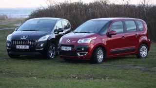 Citroën Picasso vs Peugeot 3008 2010 Test  MPV Duel [upl. by Mathia]