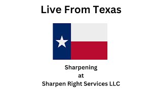 Clipper Blade Sharpening Live Sharpen Right Services LLC  Mike White is live [upl. by Thar]