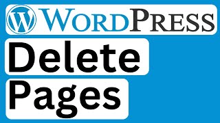 How to Delete Pages in WordPress  Easy to Follow [upl. by Torto]