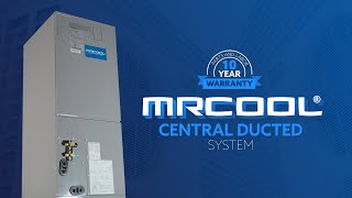 MRCOOLs Central Ducted System Has Arrived  with a WorryFree Warranty [upl. by Adlee]