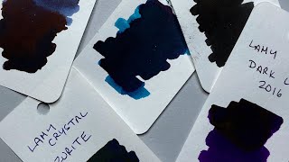 My Top 5 Lamy Inks 2024 Edition [upl. by Ilatfan]