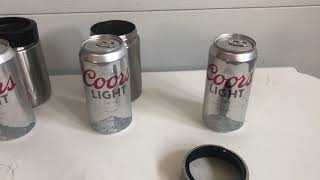 Yeti Colster vs Ozark Trail Coors Light Test [upl. by Crotty]