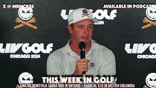 Bryson DeChambeau on how quotThe Showdownquot with him Rory Scottie and Brooks came about [upl. by Lyrej]