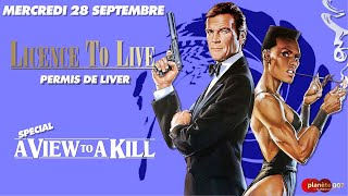 JAMES BOND 007  LICENCE TO LIVE  SPECIAL quotA VIEW TO A KILLquot [upl. by Tiffa]