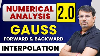 Numerical Analysis 20  Gauss Forward amp Backward Interpolation Formula by GP Sir [upl. by Yllil]