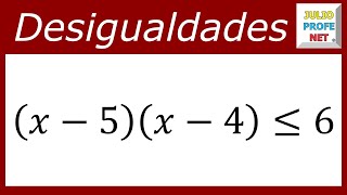 DESIGUALDADES CUADRÁTICAS  Ejercicio 3 [upl. by Goebel]