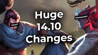 Huge 1410 Changes  League of Legends [upl. by Terrena]