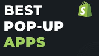 Best 5 Shopify Pop Up Apps [upl. by Onaireves]