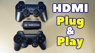 Game Stick X2 HDMI Plug amp Play FULL REVIEW [upl. by Arodasi]