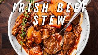 Irish Beef Stew  Easy Comforting One Pot Recipe [upl. by Khosrow]