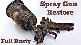 Old rusty Spray gun Restore  Gun Reastoratin Tools Restoration  BS Hands [upl. by Zetrauq22]