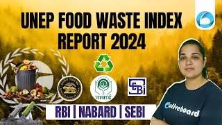 Food Waste Index Report 2024  UNEP Released Food Waste Index Report 2024  By Pooja Maam [upl. by Ariak328]