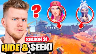 HIDE amp SEEK in Fortnite Season 3 [upl. by Aihtnyc]