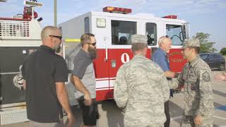 Goodfellow Air Force Base Welcomes the Garlands [upl. by Kettie]