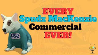 Every Spudz MacKenzie Budweiser Commercial [upl. by Nivlen]