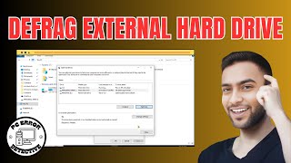 How to Defrag External Hard Drive in Windows 10 [upl. by Dona489]