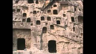 China Longmen Grotten The Longmen Grottoes 龙门石窟 Longmen Caves 龍門石窟 [upl. by Airbmat]