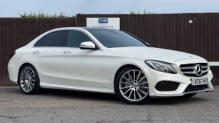 2018 MercedesBenz C Class 20 C200 AMG Line Premium Plus GTronic Walk Around Video [upl. by Vachel]