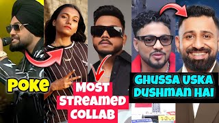 GHAINT JATT POKE DEE MC IN LIVE 😱  RAFTAAR ABOUT RAJAT DALAL IN BIG BOSS❗ MOST STREAMED COLLAB❗ [upl. by Illoh]