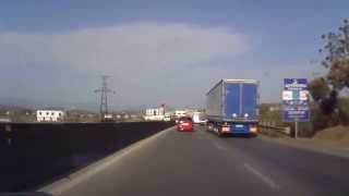 Autostrada Durres  Tirane 2 korrik 2014 [upl. by Etnod]