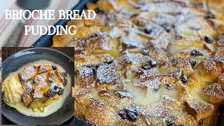 EASY TO MAKE BRIOCHE BREAD PUDDING RECIPE  BREAD PUDDING  GET COOKINquot [upl. by Bridgette]