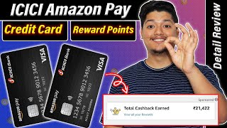 Amazon Pay ICICI Bank Credit Cards Benefits amp Rewards Points 💳  Details Reviews🤑 [upl. by Ahsirahc433]