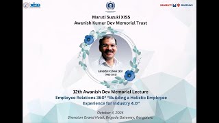 12th Awanish Dev Memorial Lecture [upl. by Lamaaj]