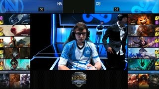 C9 vs NV Game 5 Highlights  CLOUD9 vs TEAM ENVY NA LCS PLAYOFFS QUARTERFINAL 1 Summer 2016xxxxxxxx [upl. by Hoang]