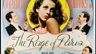 LA SENSACION DE PARIS THE RAGE OF PARIS 1938 Full movie Spanish Cinetel [upl. by Lissak]