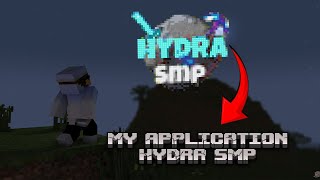 My Appication For HYDRA SMP hydrasmpapplcationaku minecraft minecraftserver [upl. by Beitnes]