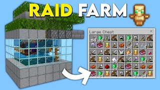 The Best 121 Raid Farm Tutorial in Minecraft Bedrock [upl. by Annibo]